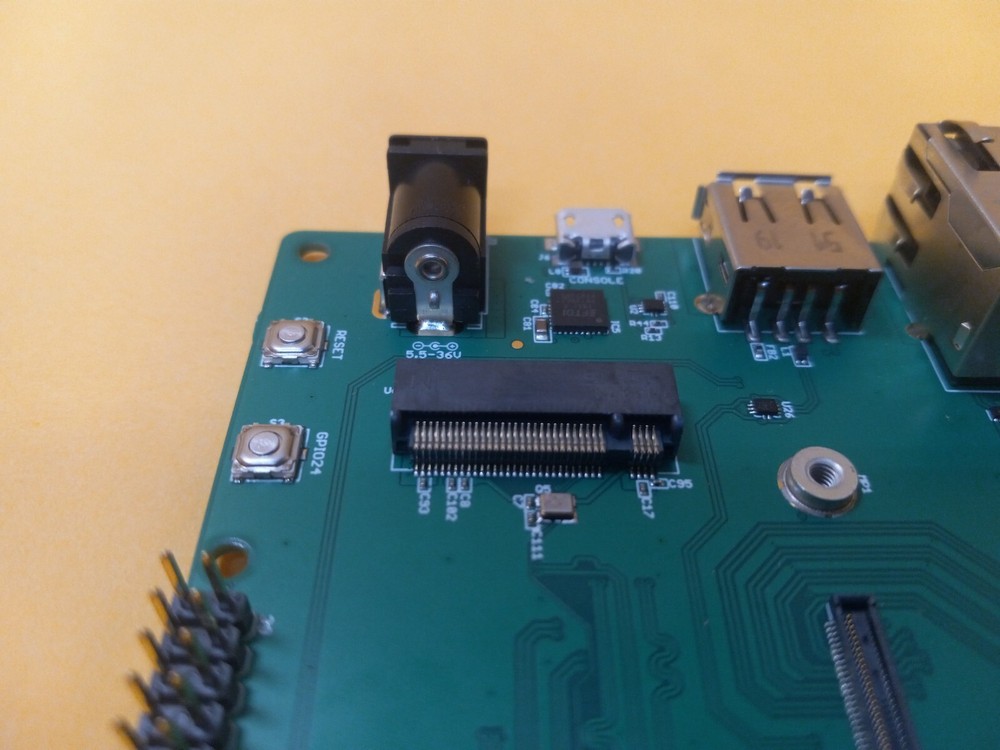 Gumstix , Geppetto Raspberry Pi CM4 Dev board PCB900000001400 V2 , M.2