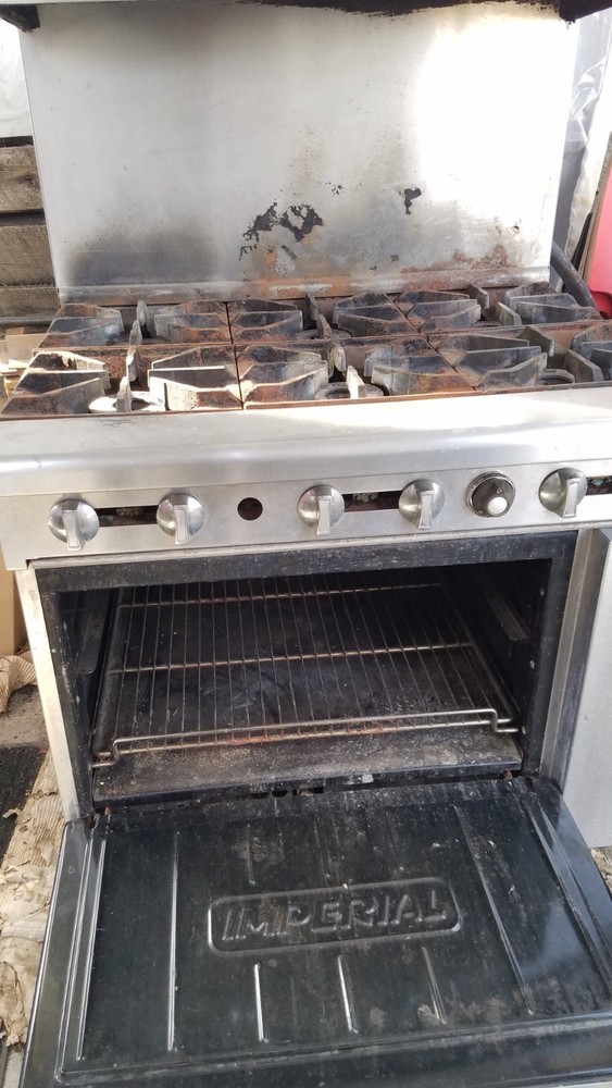 Imperial IR-6 Commecial Kitchen Range