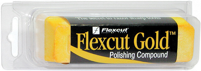 Flexcut Gold Compound Designed for quickly maintaining a sharp edge. Specially f