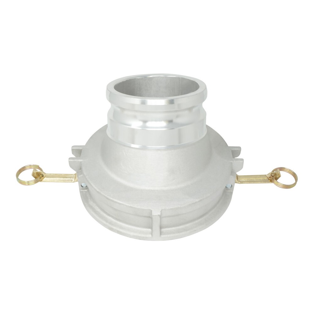 Aluminum Type GA Cam and Groove Fitting, Gravity Drop Adapter, 4" API Coupler...