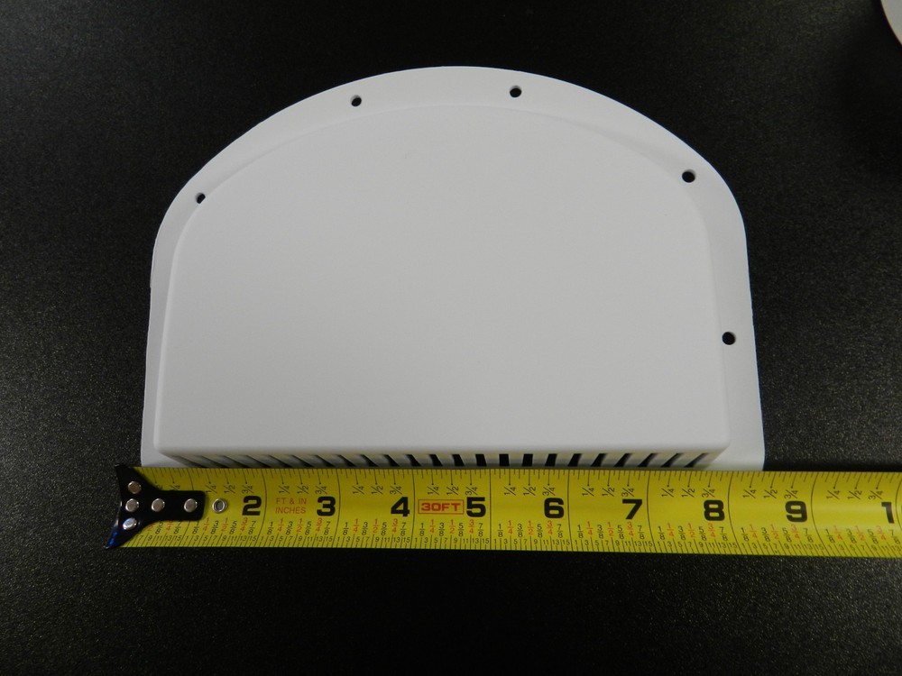 TRAILER / RV VENTS, White, 2 inner, 2 outer, Utility, Cargo, Motorcycle Sidewall