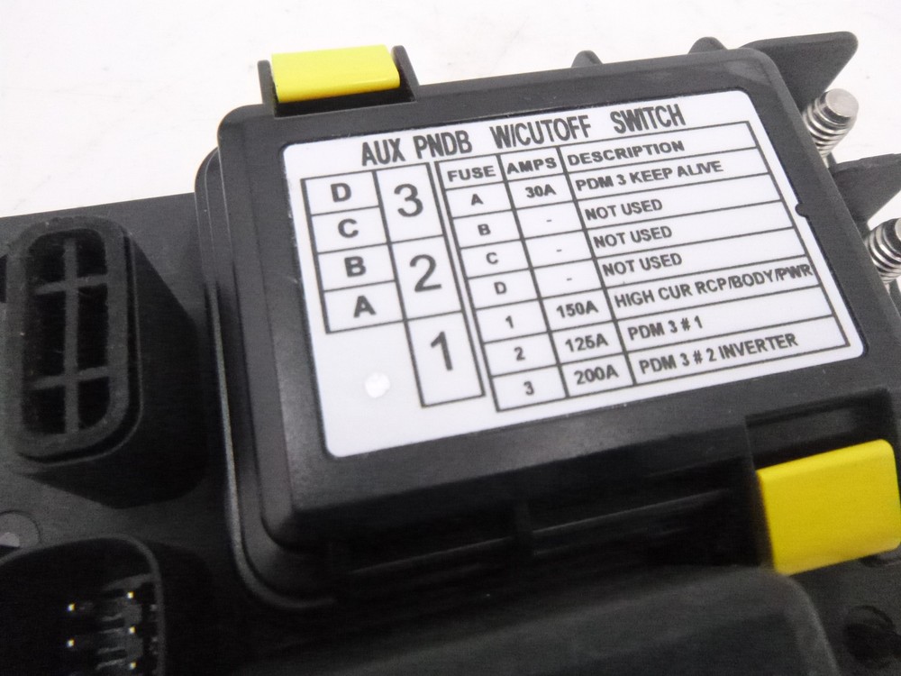 Littlefuse Freightliner Auxiliary Powernet Distribution Box w/ Cutoff Switch