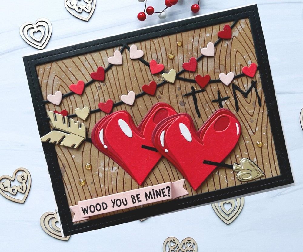 Sizzix Thinlits Lovestruck Colorize 16pc set #665852 Retail $34.99 Tim Holtz