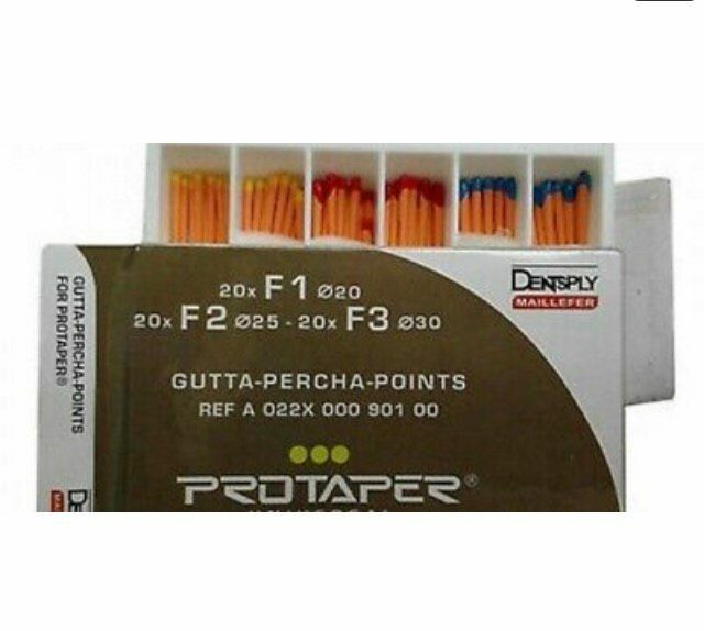 Dentsply Protaper Universal Gutta Percha Points 60 points/box All sizes