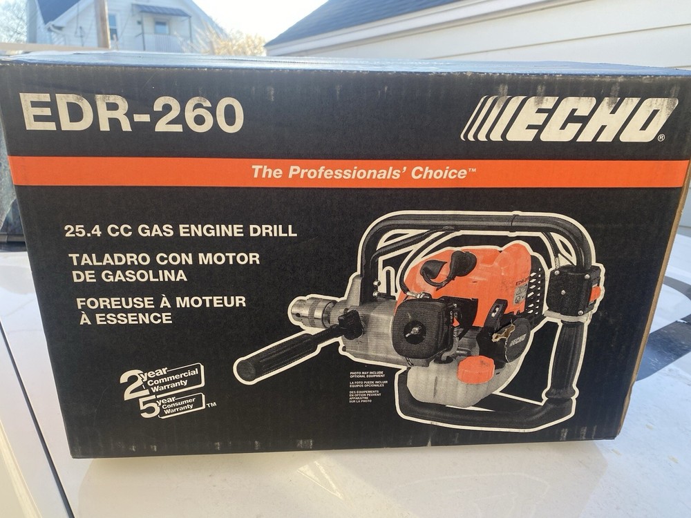 Echo EDR-260 25.4cc Engine Powered Drill