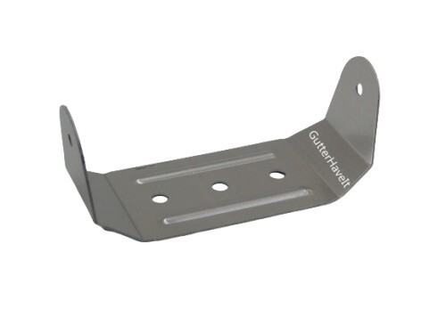 2 - 2" x 3" Gutter Downspout clip White