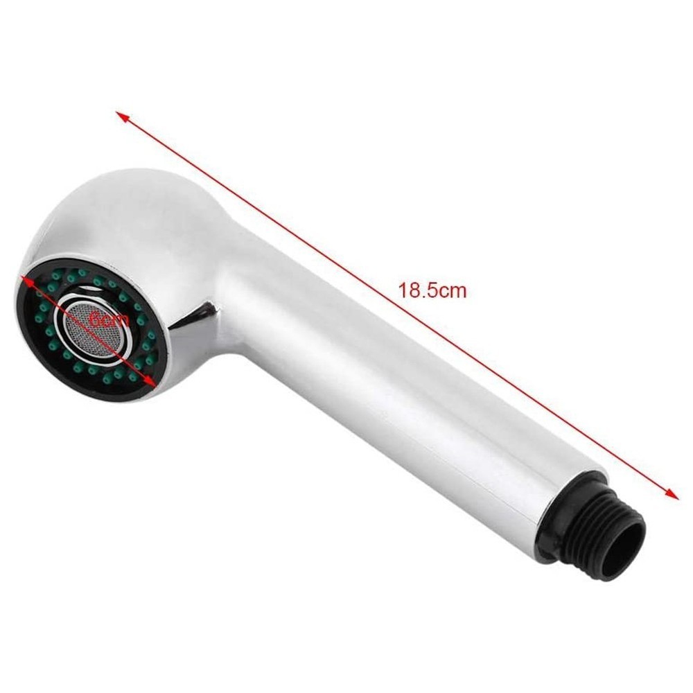 Shower Head Setting Kitchen Replacement Chrome Mixer Tap Faucet Pull Out Spray