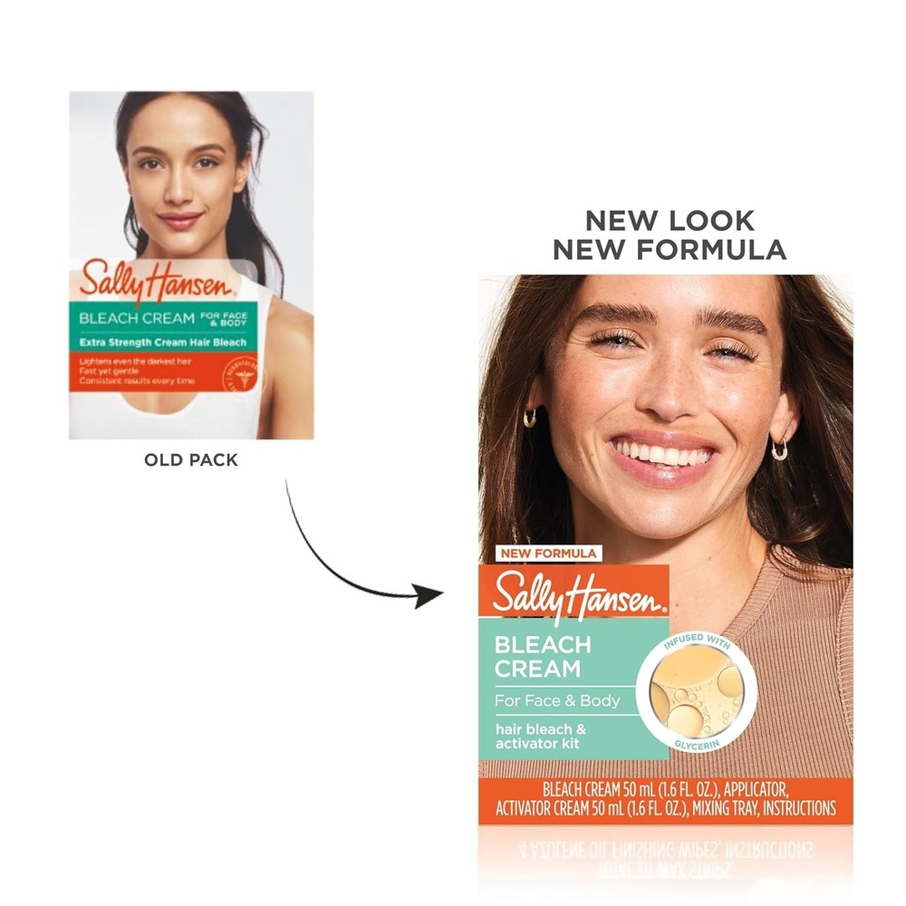 Sally Hansen Extra Strength Creme Bleach, 2 Count