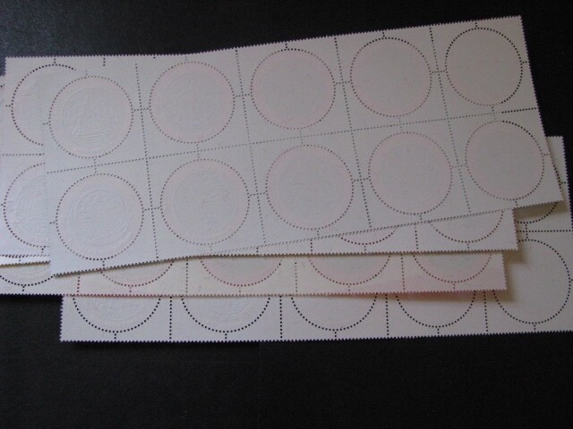 Thailand Stamp 5 Different Provincial Emblems Strips Never Hinged Lot 2