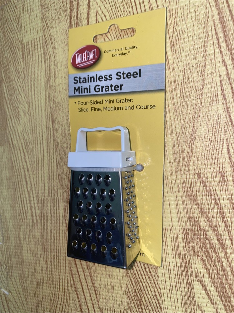 TableCraft Stainless Steel Four Sided Mini Grater