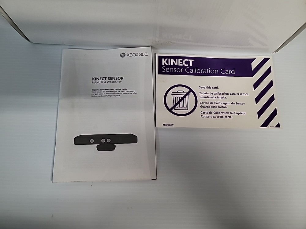 Microsoft XBOX 360 Kinect Sensor Bar **No Game Disk***