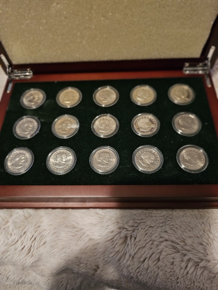 susan b anthony dollar set 15 Coin Set