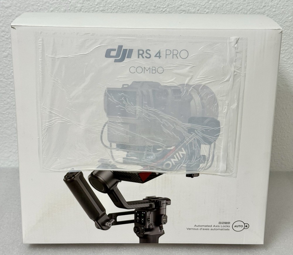 DJI RS 4 Pro Combo Gimbal Stabilizer – Complete Kit / Excellent Condition