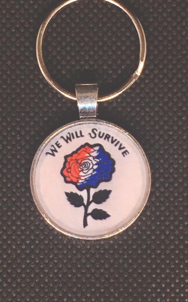 Grateful Dead “We Will Survive” Keychain