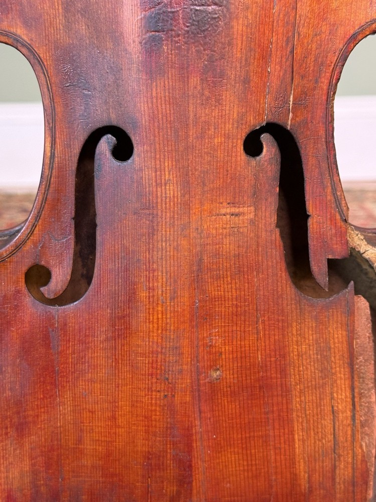 19th Century 3/4 Size Project Violin - Flame Maple