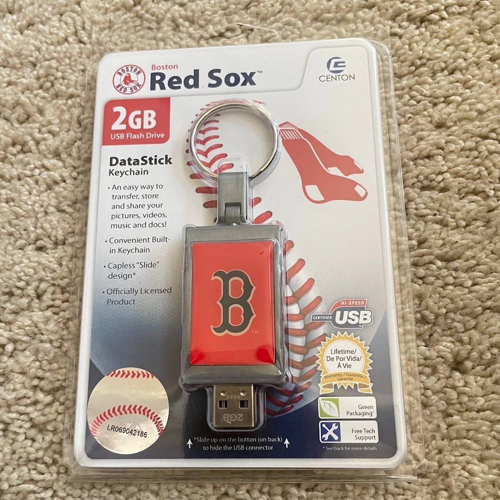 New Boston Red Sox 2GB USB Flash Drive