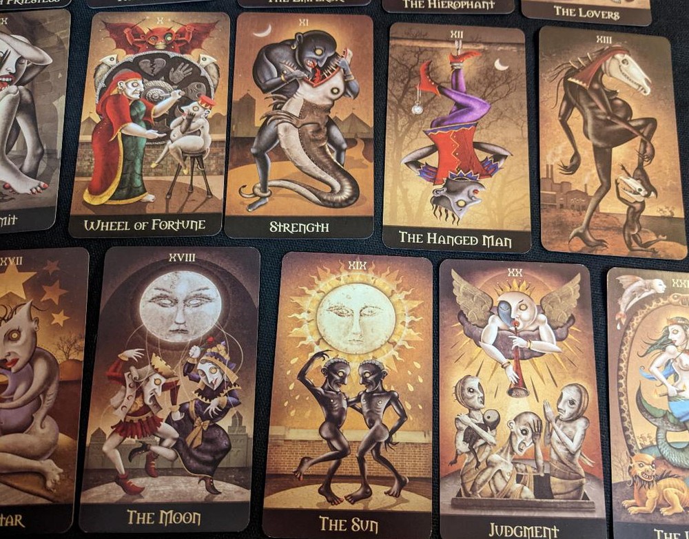 Deviant Moon Tarot Deck by Patrick Valenza