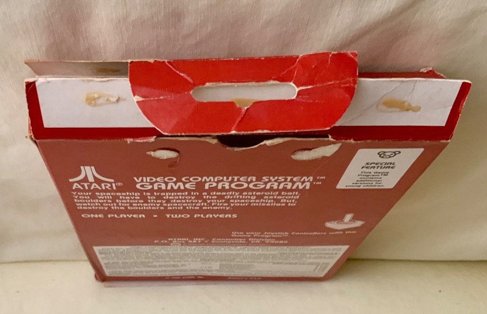 ATARI 2600 Asteroids (CX2649) - 1981 - Tested - See Description