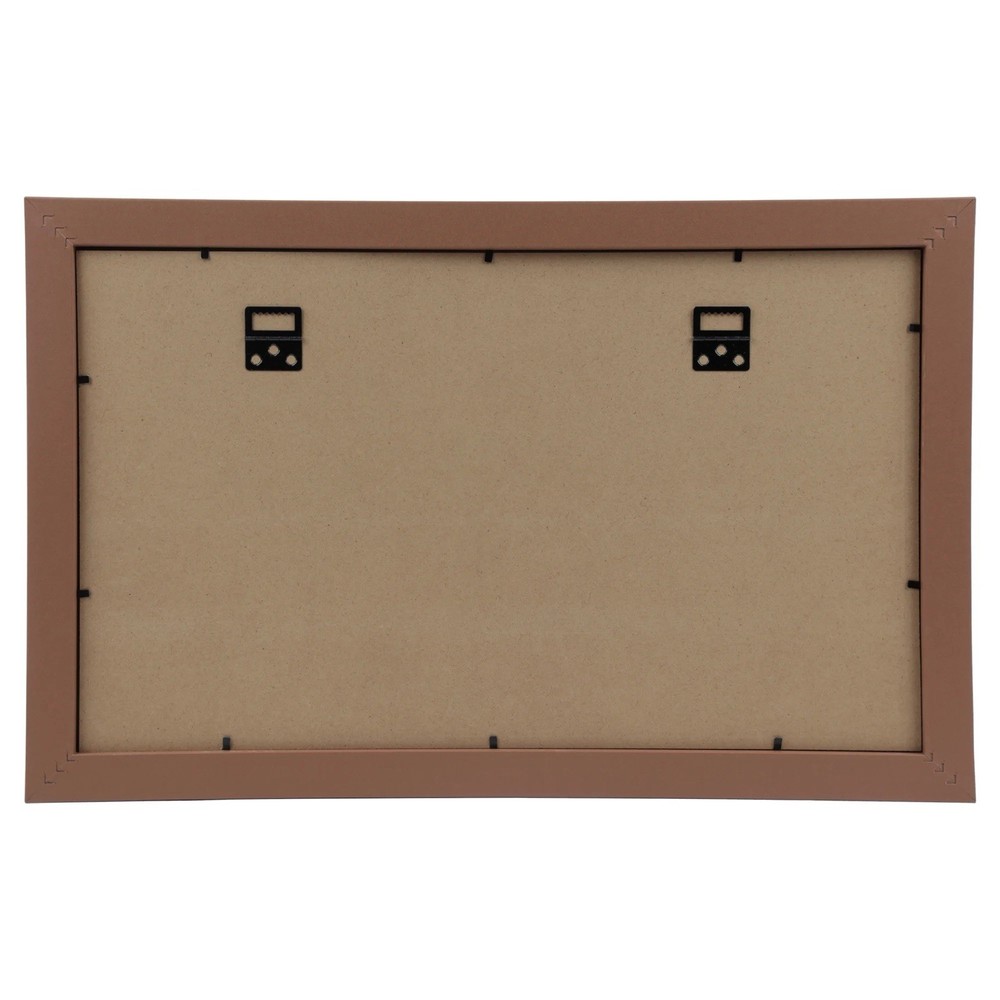Document Frame Certificate & Tassel Display Brown/Black 20.5x13in Wall Mount