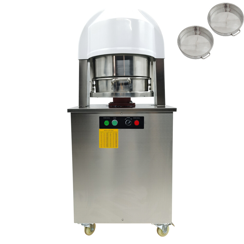 110V Electric Automatic Dough Divider Cutter 20 Pieces Bakery Dough Roller