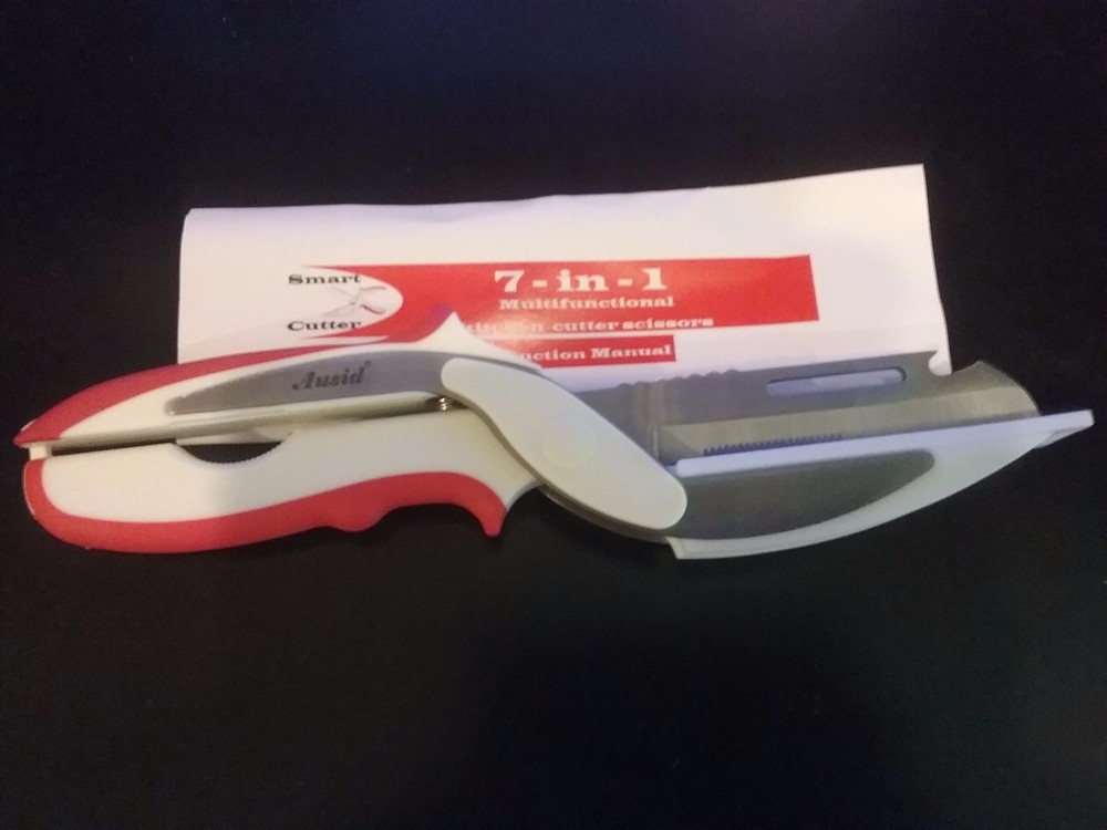 Kitchen Cutter Knife Scissor 7 in 1 Multi Tool