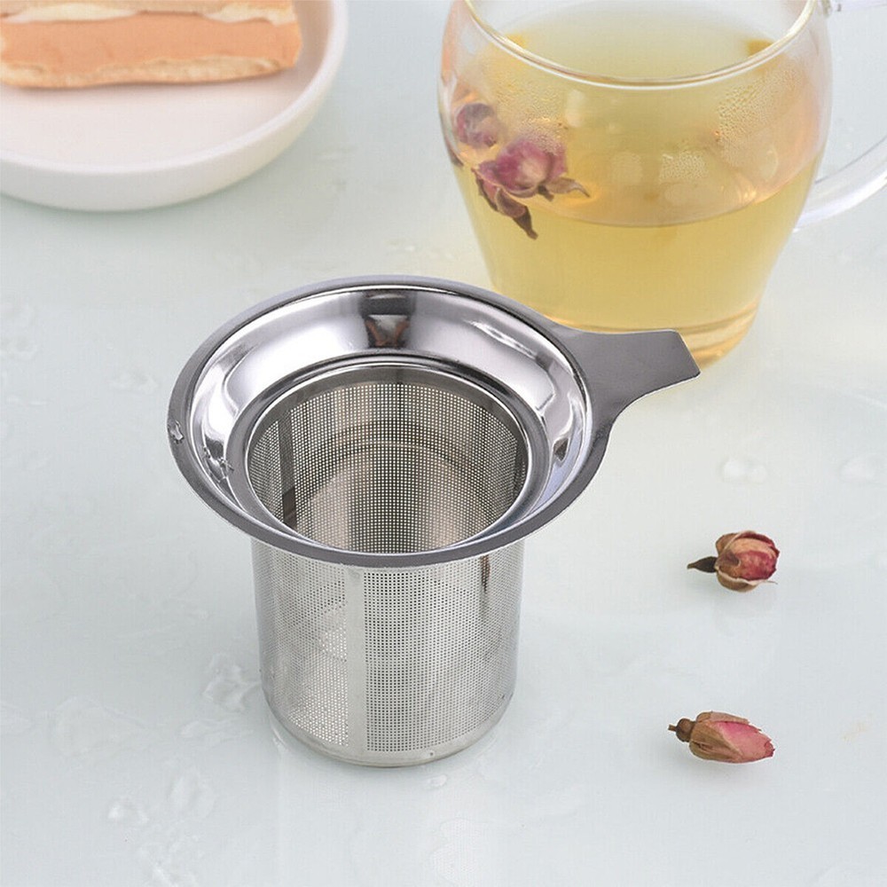 Tea Infuser Tea Leak 304 Stainless Steel Humanized Handle Mesh Strainers