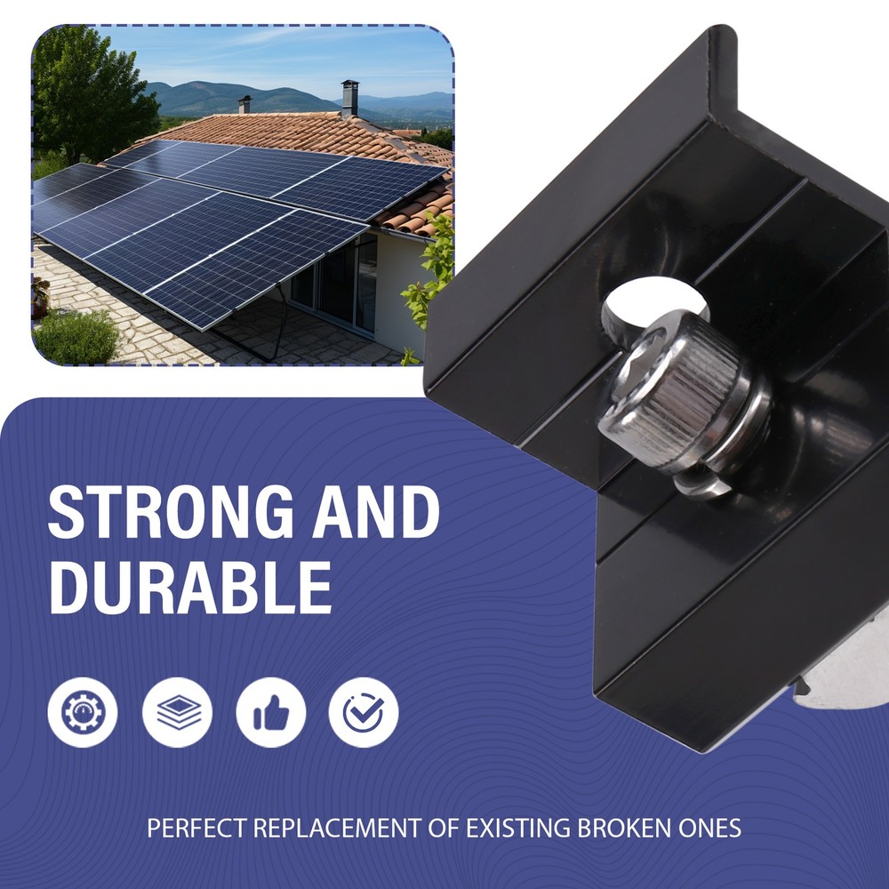 Solar Panel Mount Bracket Photovoltaic Panel Rail Panel Mount Fastening8214