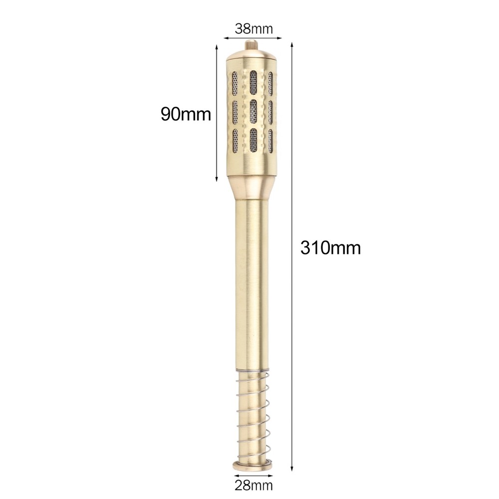Durable Brass Moxa Roll Burner For Stimulation New