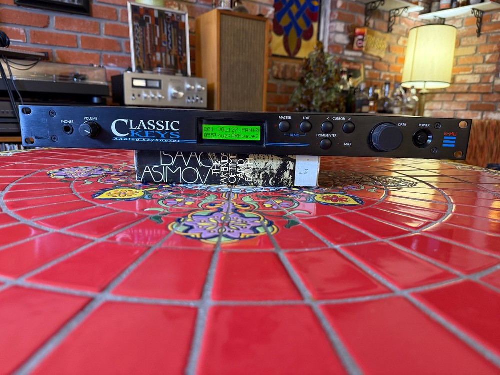 E-MU Systems Classic Keys Rackmount 32-Voice Sampler Module 1994