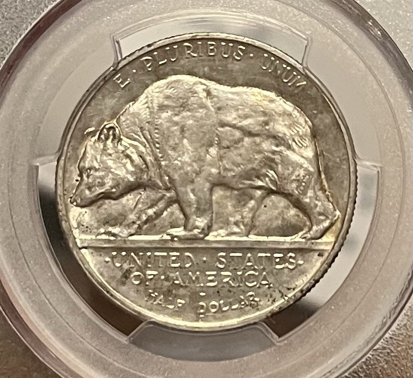 1925-S PCGS MS64 California Commemorative Silver Half Dollar