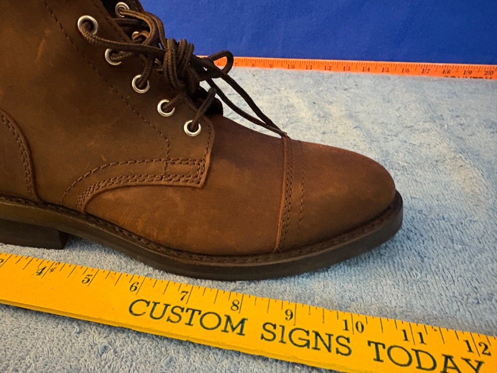 Thursday Everyday Brown Leather Boot Men's size 9 us RIGHT BOOT ONLY