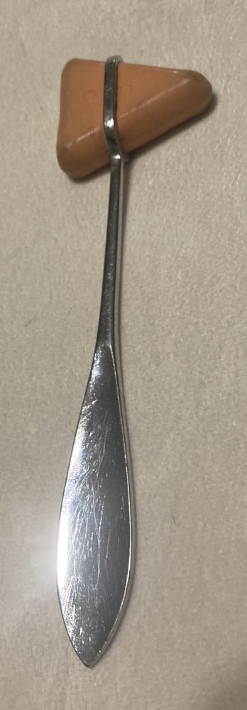 Vintage Knee Reflex Triangle Hammer