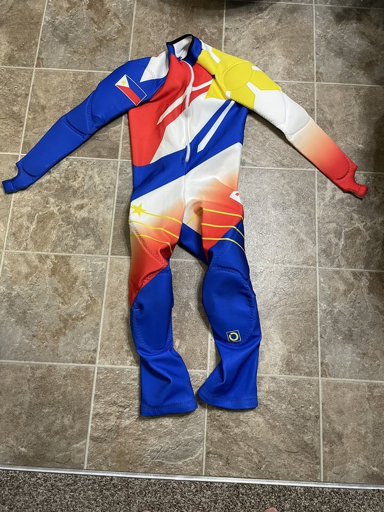 Custom Philippines Ski Race Suit - Medium