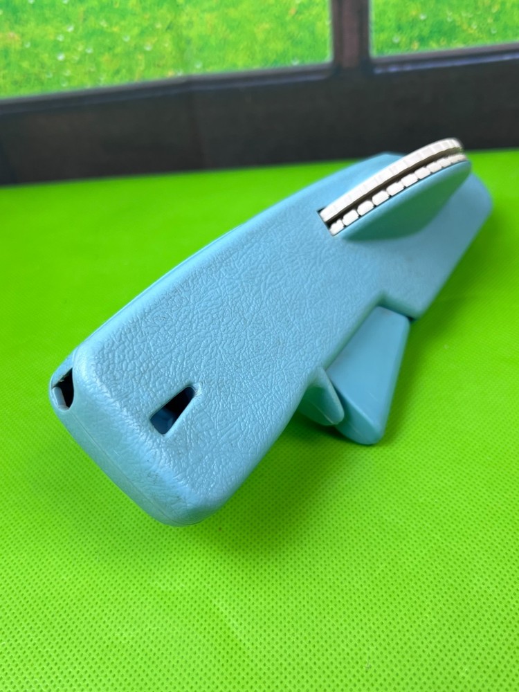 Tape Tool Label Maker Gun Blue Vintage