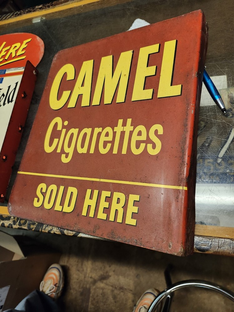 Camel Advertising Flange Sign