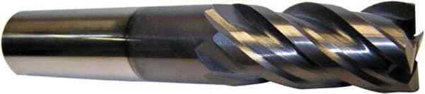 Accupro 1/2", 1-1/4" LOC, 1/2" Shank, 3" OAL, 4 Flute, Solid Carbide Square E...