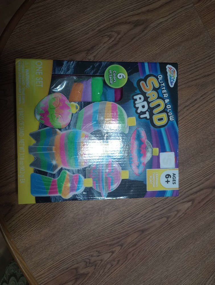 Grafix Colorful Sand Art Set 6 Colors