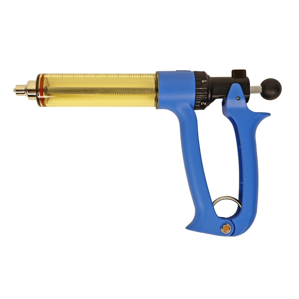 50ML Semi Automatic Livestock Syringe, Continuous Repeating Luer Lock Syringe