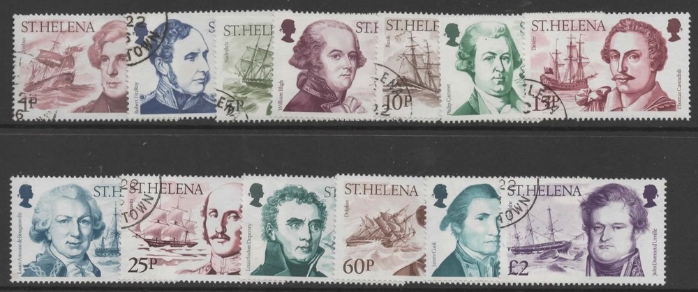 ST.HELENA SG488/500 4986 EXPLORERS USED