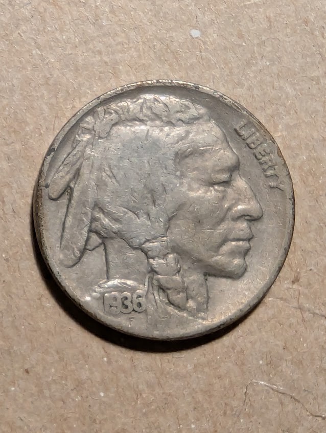 US 1936 Buffalo Nickel