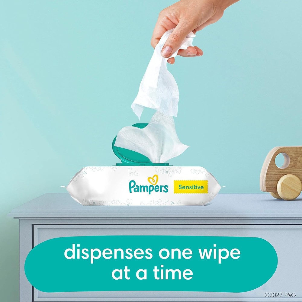 Ppers Baby Wipes Sensitive Perfume 7X Refill Pas