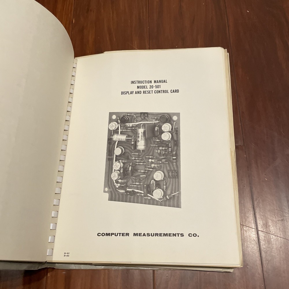 CMC Model 702B Frequency Counter Instruction Manual