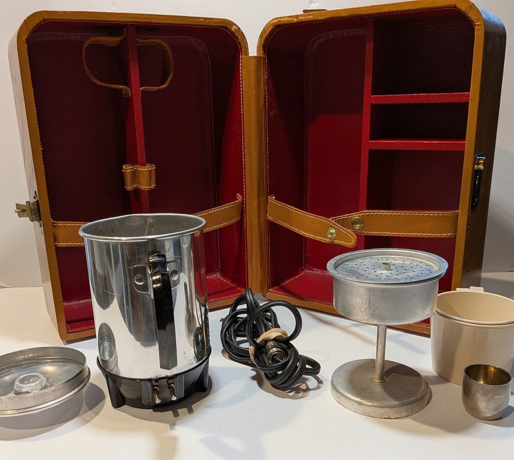 Antique Rexbilt Portable Coffee Case