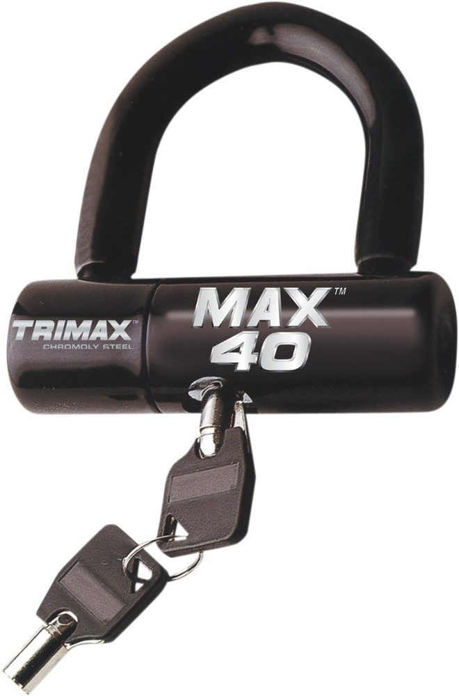 Trimax Ultra-High Max 40 Security Disc/Cable Lock Black #MAX40BK