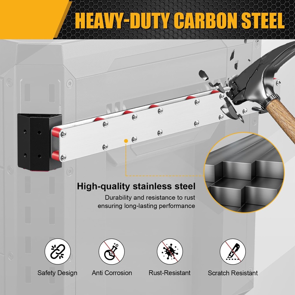 Power Drill Holder Fits for ToughBuilt StackTech Tool , Heavy-Duty Stainless ...