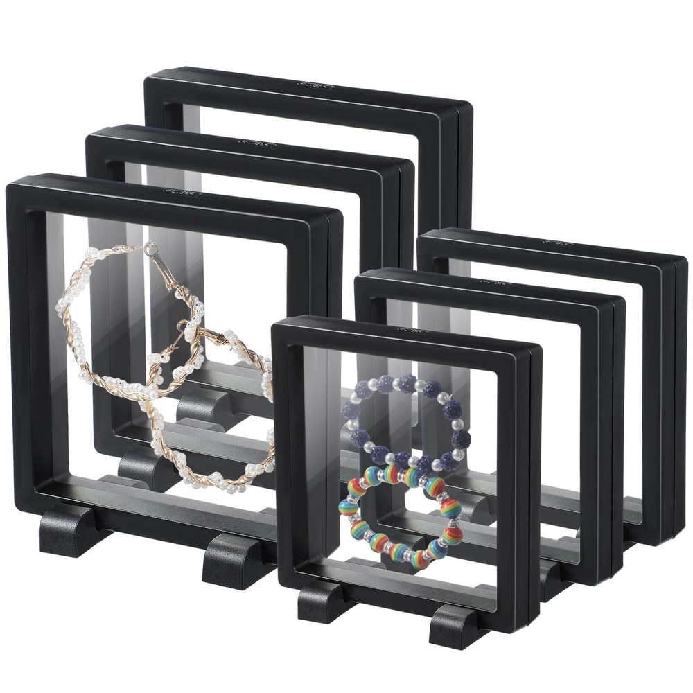 Floating Frame, Large Size Display Case for Storing Coins, Medals