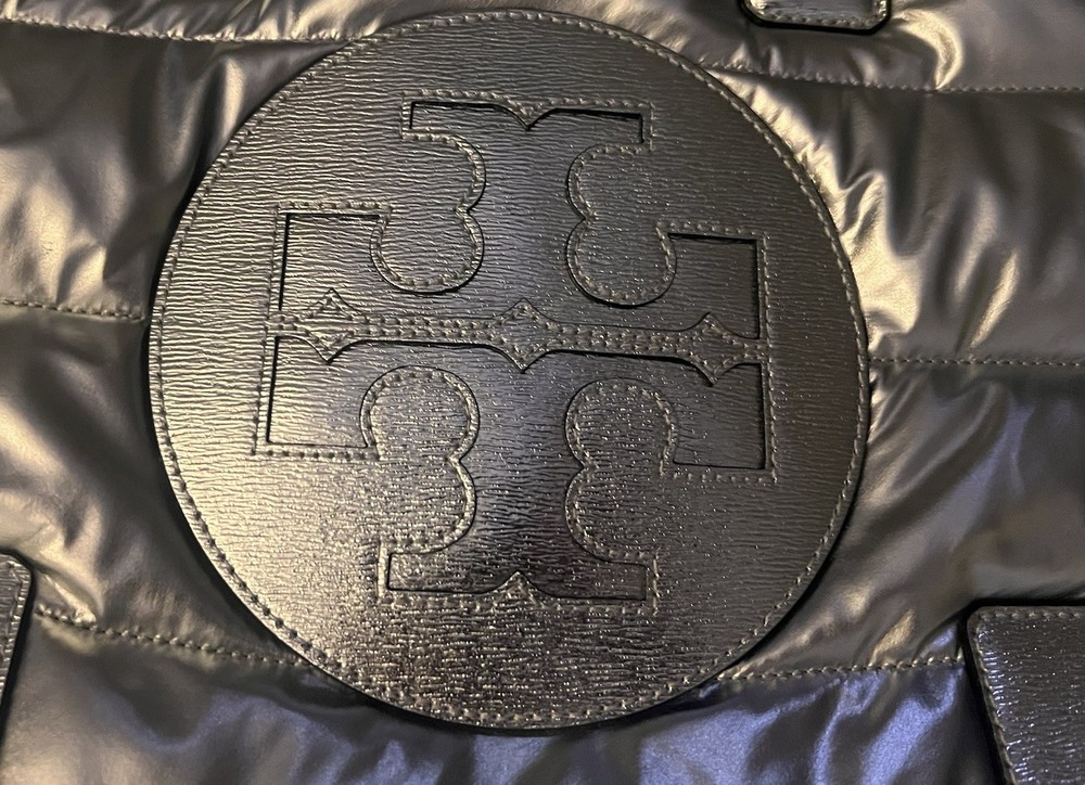Tory Burch Metallic Puffer Weekender Bag