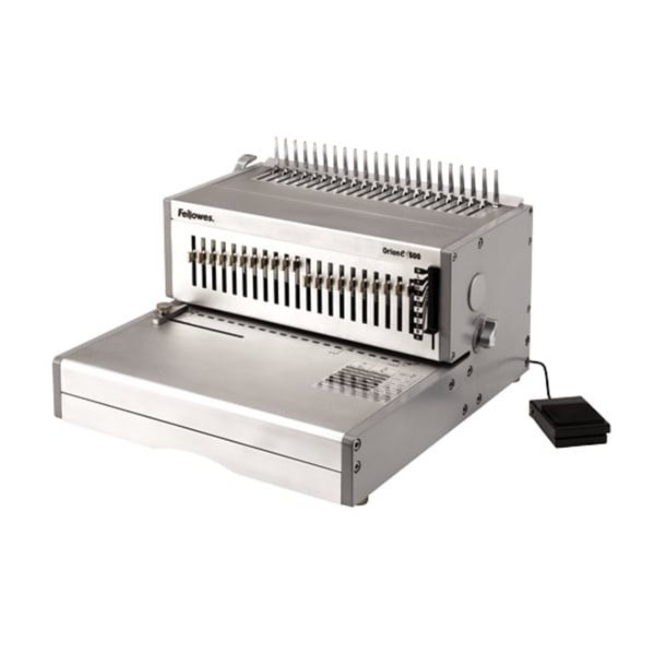 Fellowes 5643201 Binding Machine, Comb, Light Gray