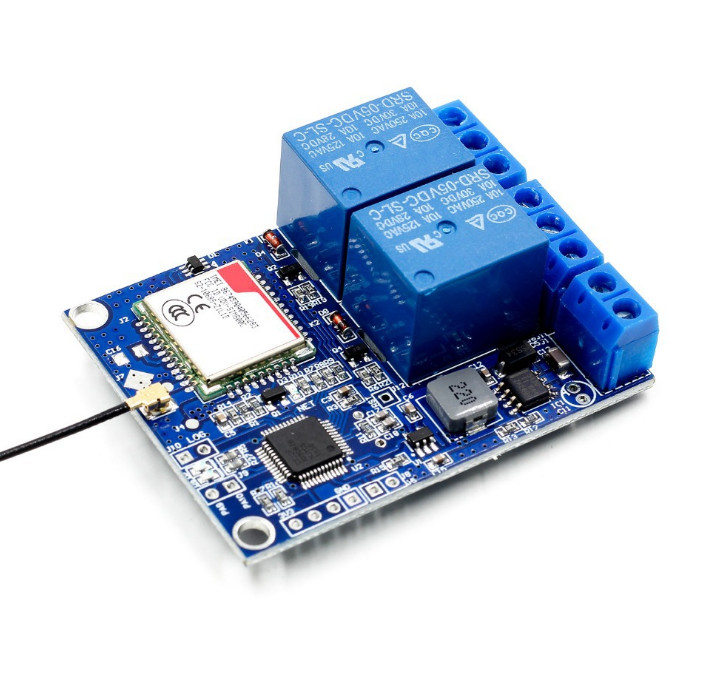 GSM-2 SMS controller mobile phone remote control switch water pump control