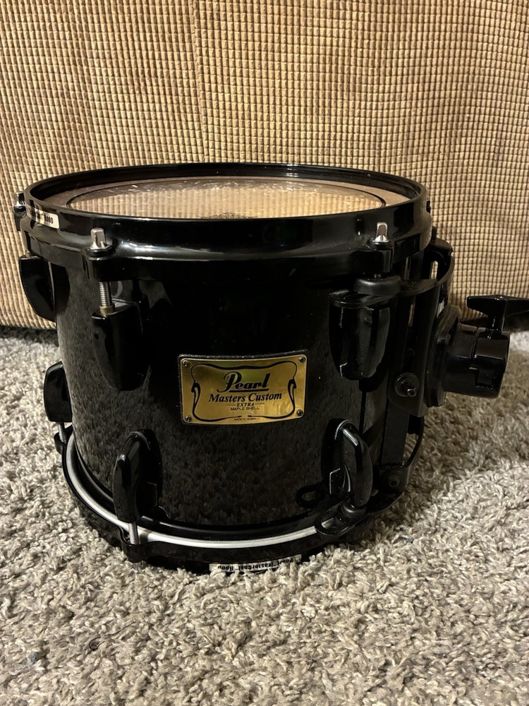 Pearl Masters Custom Extra Maple Black 10x8